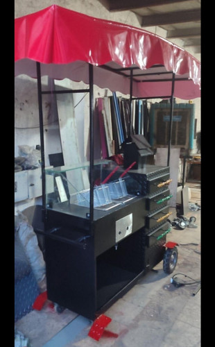 دستگاه بلال تنوری۴کشو همراه باسرخ کن جفت با چتر ال ای دی خور